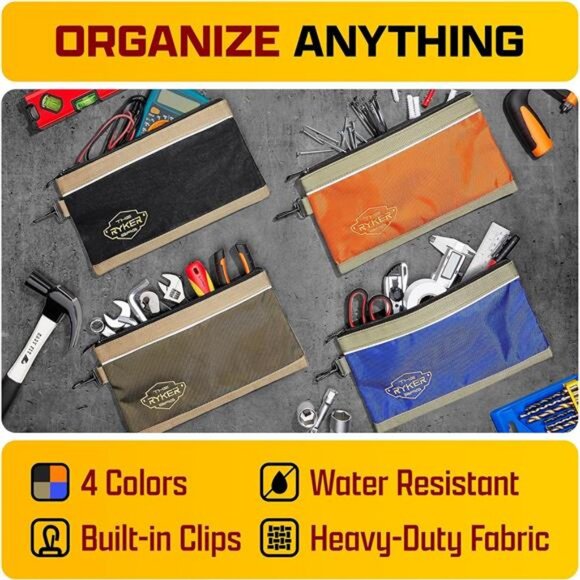 4-Tool Pouches Set - Picture 4 of 8